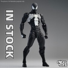 In Stock CT Toys Messtoys Symbiote Spider-Man Black Spider Action Figure Boxed