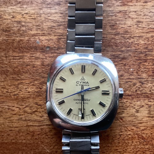 Cyma conquistador mens steel - cyma,