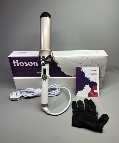 Hair curling iron wand tongs - iron,