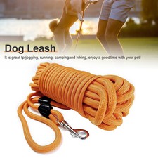5/10/15M Long Dog Training Lead Long Line Tracking Leash Strong Lunge Nylon Rope