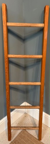 Vintage wooden ladder - wooden,
