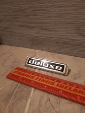 Original Morris Marina deluxe car metal badge / emblem / J. Fray Bmc