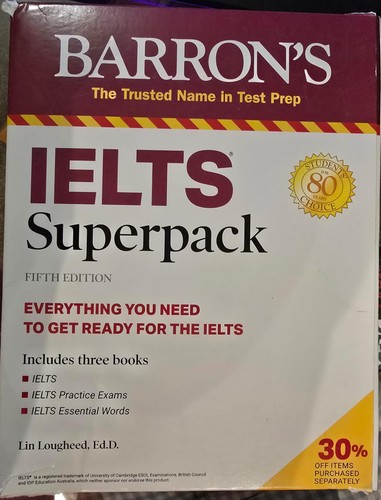 Barron ielts superpack - ielts,