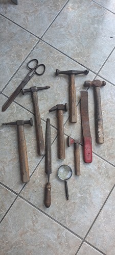 Antique panel beating - panel,