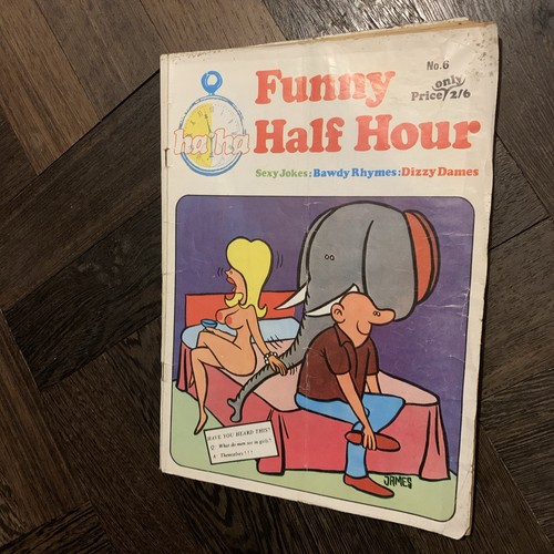 Vintage funny half - vintage, hour