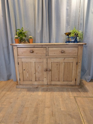 Antique rustic pine - antique, sideboard