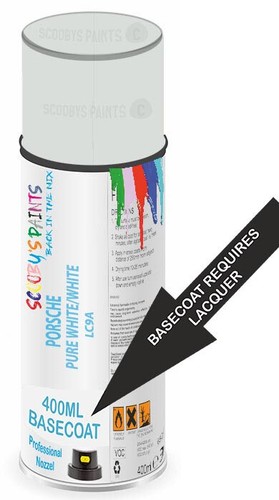 Basecoat aerosol for porsche - aerosol,