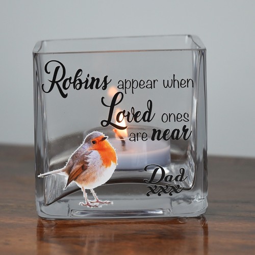 Personalised robin memorial - robin,