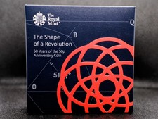 2019 UK 50p Silver Proof Coin