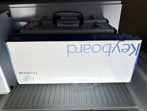 Sega dreamcast keyboard white - keyboard,