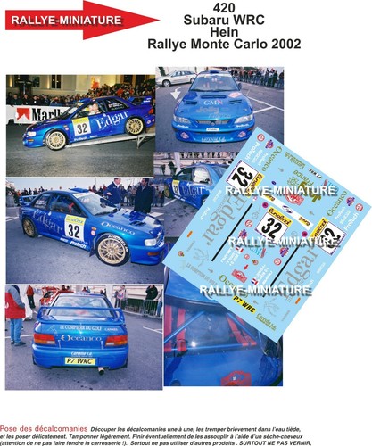 Decals ref 0420 subaru - decals,