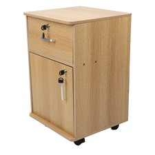 2 Drawer Lockable Mobile