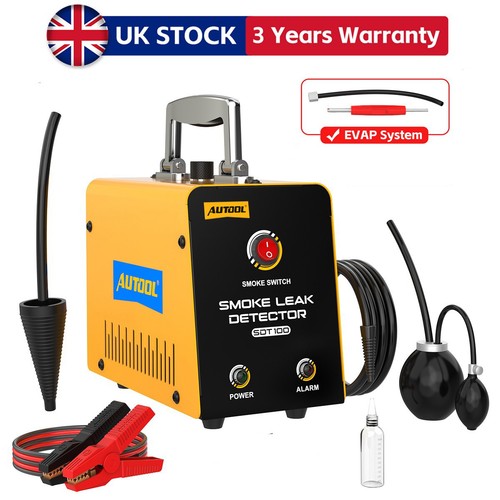 Smoke machine leak detector - smoke,