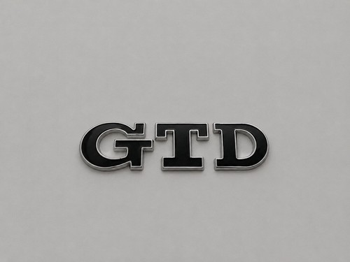 Gtd badge rear boot - vw,
