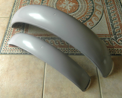 Trials mudguards plastic grey - trials,