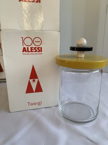 Alessi twergi glass storage - glass,