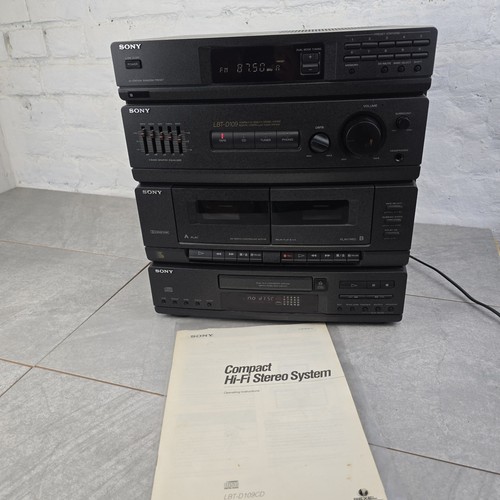 Sony lbt d109 hifi - lbt-d109, stereo