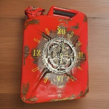 Red Jerry Can Clock "Been