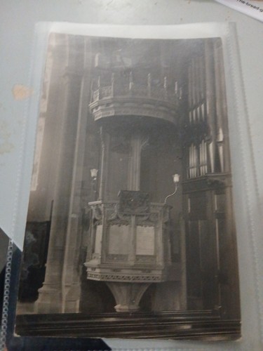 Church pulpit unidentified - church,
