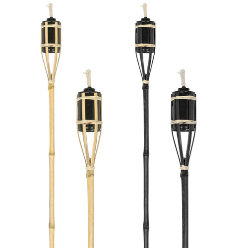 Garden fire tiki torches - garden,