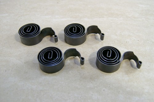 Starter motor brush - springs, x4