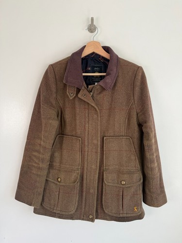 Joules tweed field coat jacket - joules,