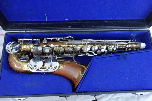 Vintage saxophone approx 57cm - saxophone,