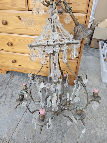 Rare large french crystal - french, &