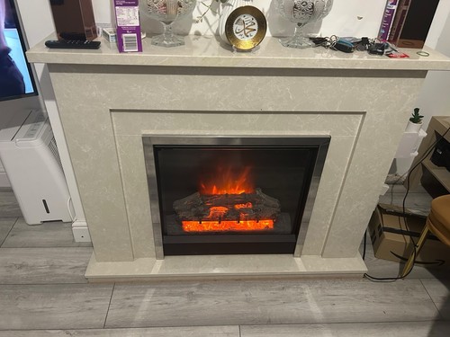 Electric decorative fire - electric, place