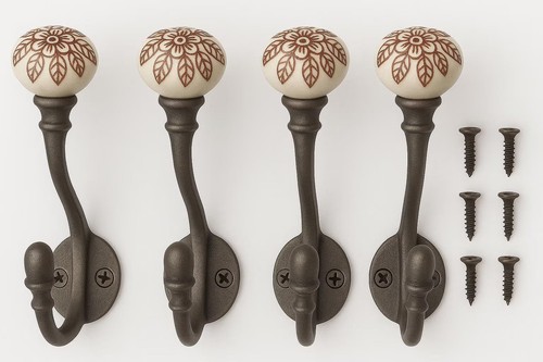 Coat hook ceramic tip retro - tip,