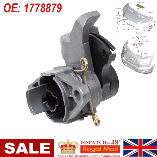 Front bonnet lock barrel - front,