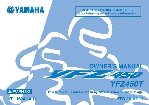 Yamaha owners manual book 2005 - yamaha,