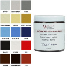Leather restorer Balm - Restore colour to Leather Sofas Car Seats Furniture