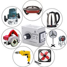 4000W Motor Speed Control Controller 220V AC SCR Variable Voltage Regulator