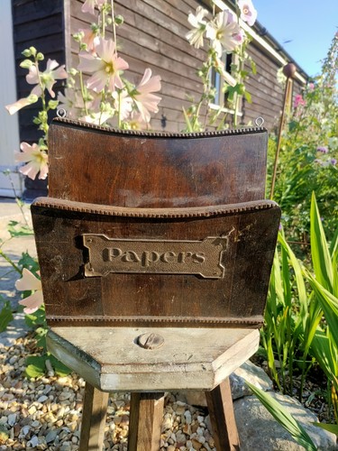Antique english brass wooden - english, &