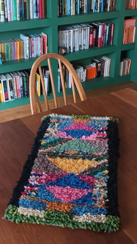 Vintage hand woven - hand,