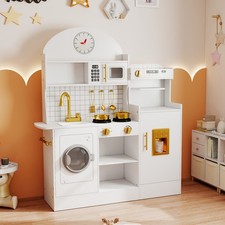 White+Gold Kids Pretend Play