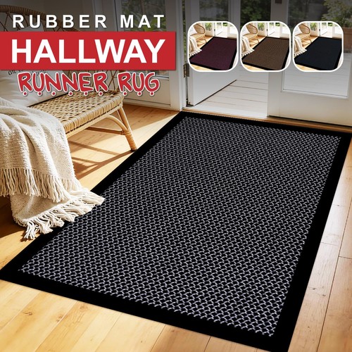 Non slip rubber barrier mat - slip,