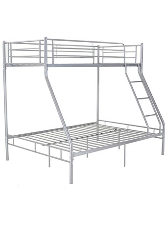 Metal bunk bed - bed, sleeper
