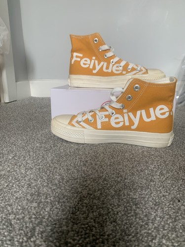 Feiyue dafu orange white high - feiyue,