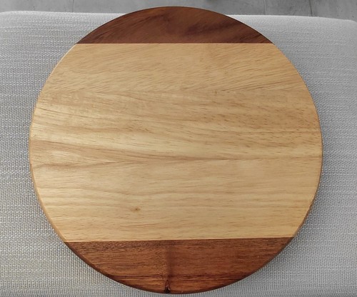Wooden lazy susan turntable - lazy, in
