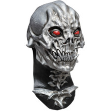 REDUCED - Silver skull Terminator endoskull style latex alien mask  SILVER SKULL