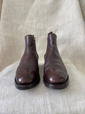 Crockett & Jones 'Gresham' Brown Calf Chelsea Boot, 85C / 40EU, Dainite Sole