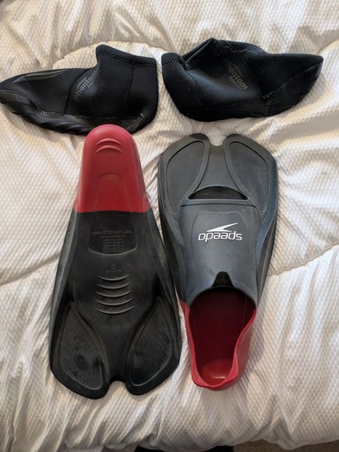 Speedo swimming training fins - speedo,