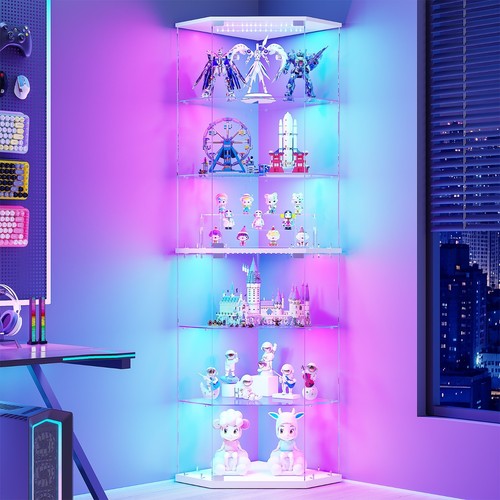 Tier corner glass - 6-tier, display