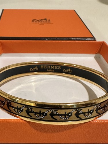 Vintage hermes bangle bracelet - hermes,