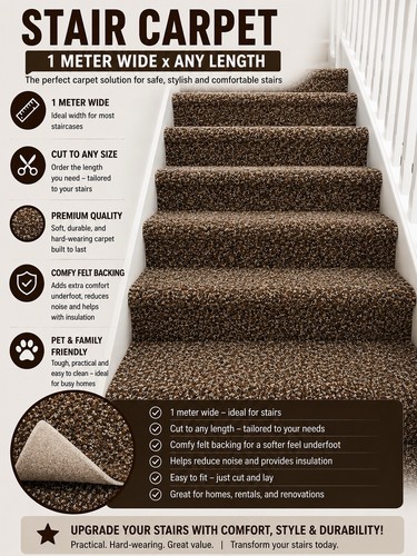 Stairs hall carpet - stairs, any