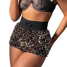 Glitter Wear Sequin Shorts