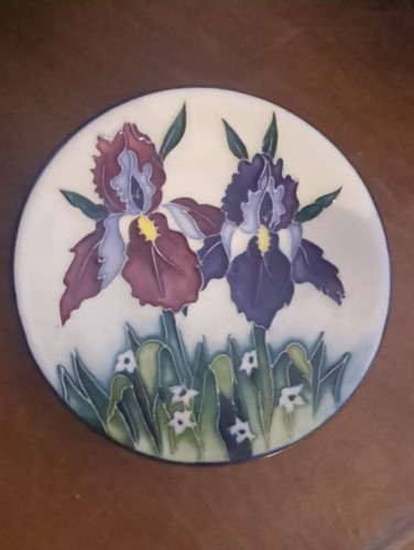 Moorcroft duet pattern tube - moorcroft,