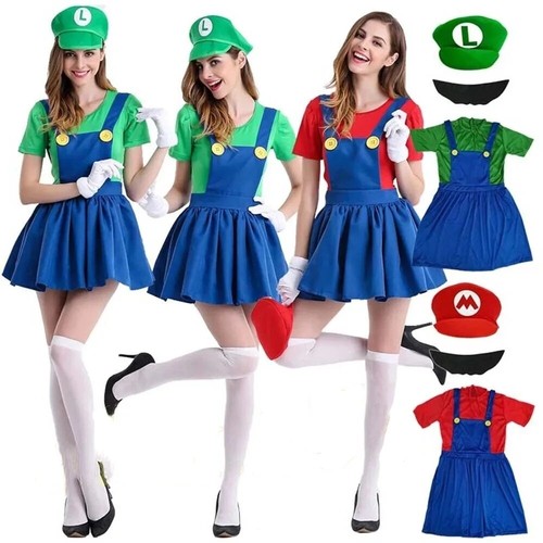Womens adult super mario - mario, and